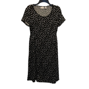 Kim Rogers Knit Polkadot Dress